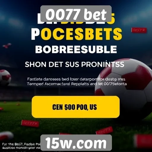 Promoções e bônus disponíveis no 0077 bet